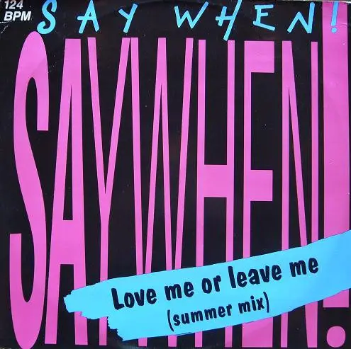 Say When!-0